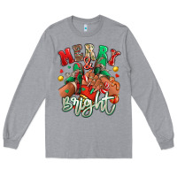Heather Grey Merry and bright black girl sneakers Long Sleeve Tee - RanaPortraitStore