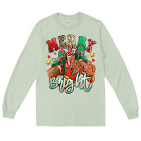 Matcha Merry and bright black girl sneakers Long Sleeve Tee - RanaPortraitStore