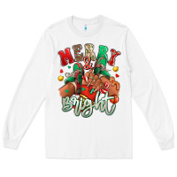 White Merry and bright black girl sneakers Long Sleeve Tee - RanaPortraitStore