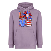 Lavender love america sunflower Heavyweight Hoodie - HRA Design Shop