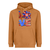 Meerkat love america sunflower Heavyweight Hoodie - HRA Design Shop
