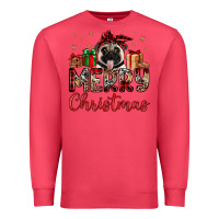 Cardinal merry christmas pug Premium Sweatshirt - JahusDesignShop