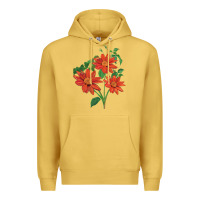 Antique Gold tithonia fiesta del sol sunflower Premium Hoodie - LillyAllenDesigns