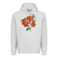 Dove Grey tithonia fiesta del sol sunflower Premium Hoodie - LillyAllenDesigns