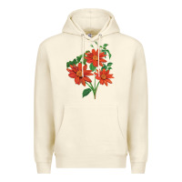 Sandshell tithonia fiesta del sol sunflower Premium Hoodie - LillyAllenDesigns