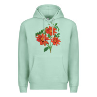 Seafoam tithonia fiesta del sol sunflower Premium Hoodie - LillyAllenDesigns