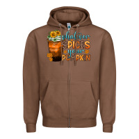 Chestnut whatever spices your pumpkin Zipper Hoodie - Zillion Design Studio