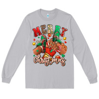 Moon Dust Merry Christmas black girl sneakers Long Sleeve Tee - RanaPortraitStore