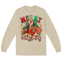 Mushroom Merry Christmas black girl sneakers Long Sleeve Tee - RanaPortraitStore