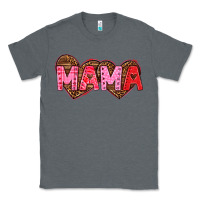 Charcoal Heather mama valentines day Classic Tee - texasbilliewilder