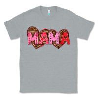 Heather Grey mama valentines day Classic Tee - texasbilliewilder