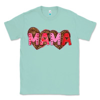 Seafoam mama valentines day Classic Tee - texasbilliewilder