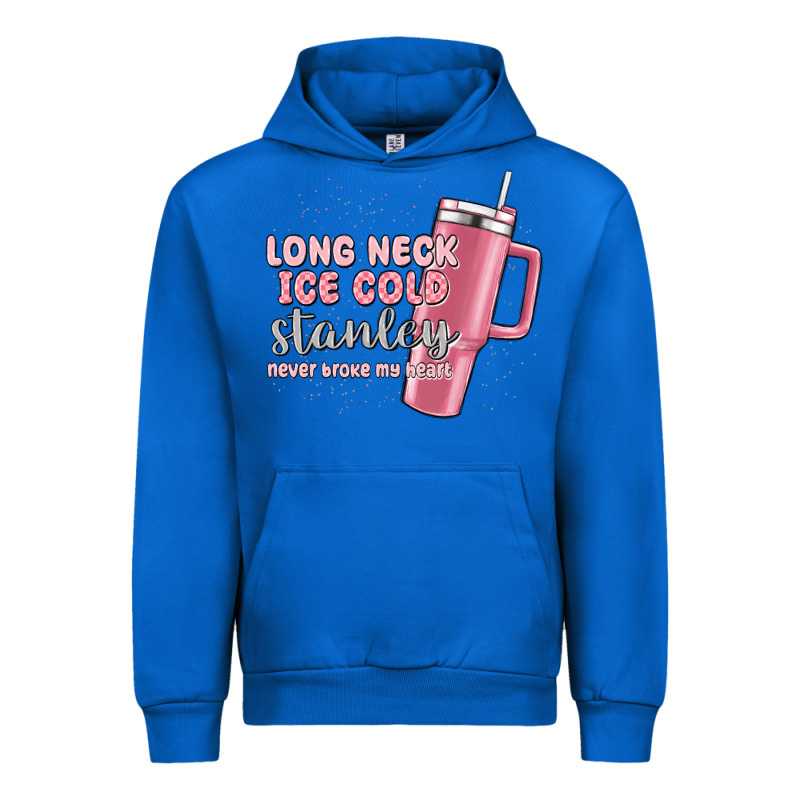 Long Neck Ice Cold Stanley Never Broke My Heart Urban Hoodie by MaliasSmallBusiness | Teevron