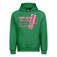 Emerald long neck ice cold stanley never broke my heart Urban Hoodie - MaliasSmallBusiness