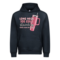 Navy long neck ice cold stanley never broke my heart Urban Hoodie - MaliasSmallBusiness