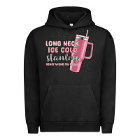 Pigment Black long neck ice cold stanley never broke my heart Urban Hoodie - MaliasSmallBusiness