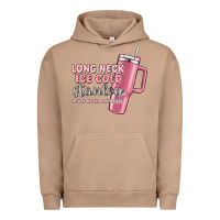 Pigment Burro long neck ice cold stanley never broke my heart Urban Hoodie - MaliasSmallBusiness