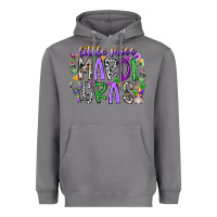 Little Miss Mardi Gras Heavyweight Hoodie | Teevron