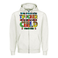 Oatmeal Heather it takes a special teacher to hear what a child cant say tbw Zipper Hoodie - texasbilliewilder