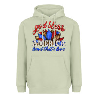 Matcha god bless america land that i love Heavyweight Hoodie - HRA Design Shop