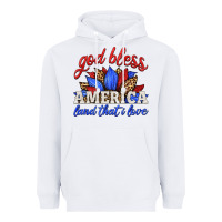 God Bless America Land That I Love Heavyweight Hoodie | Teevron