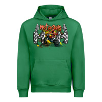Emerald motocross mom Urban Hoodie - MaliasSmallBusiness