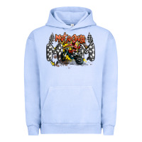 Pigment Grape Ice motocross mom Urban Hoodie - MaliasSmallBusiness