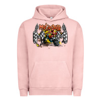 Pigment Salmon motocross mom Urban Hoodie - MaliasSmallBusiness