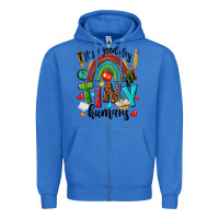 True Royal it s a good day tiny humans Zipper Hoodie - texasbilliewilder