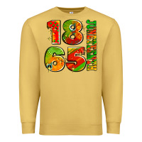 Antique Gold 1865 juneteenth Premium Sweatshirt - AdoDesignShop
