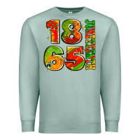 Seafoam 1865 juneteenth Premium Sweatshirt - AdoDesignShop