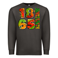 Smoke 1865 juneteenth Premium Sweatshirt - AdoDesignShop