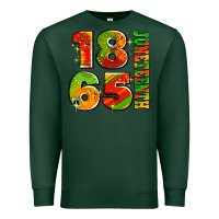 Sports Green 1865 juneteenth Premium Sweatshirt - AdoDesignShop