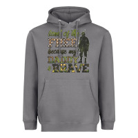 Storm land of the free because my daddy is brave Heavyweight Hoodie - HRA Design Shop