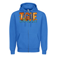 True Royal tgif thank goodness it s fall Zipper Hoodie - Zillion Design Studio