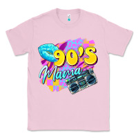 Bubblegum Pink 90's mama Classic Tee - Zillion Design Studio