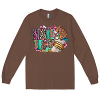 Chestnut Nail Tech afro nail art Long Sleeve Tee - RanaPortraitStore