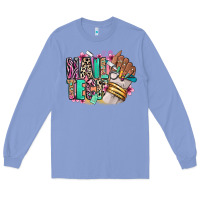 Colony Blue Nail Tech afro nail art Long Sleeve Tee - RanaPortraitStore