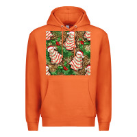 Carrot Christmas tree cakes Premium Hoodie - NancyCooperArtShop