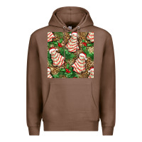 Chestnut Christmas tree cakes Premium Hoodie - NancyCooperArtShop