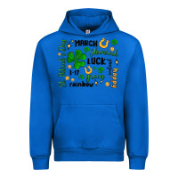 Cobalt st. patricks day doodle Urban Hoodie - MaliasSmallBusiness