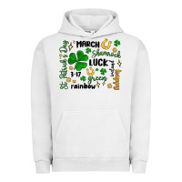 Pigment Lunar Rock st. patricks day doodle Urban Hoodie - MaliasSmallBusiness
