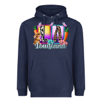 Navy louisiana easter dady Heavyweight Hoodie - RacoonDesign