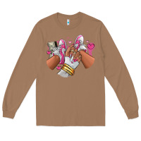 Toasted Coconut Pink and white sneaker girl Long Sleeve Tee - RanaPortraitStore