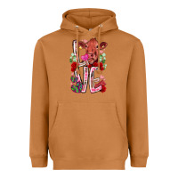 Meerkat love cow valentine Heavyweight Hoodie - RacoonDesign