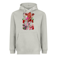 Moon Dust love cow valentine Heavyweight Hoodie - RacoonDesign