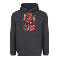 Smoke love cow valentine Heavyweight Hoodie - RacoonDesign