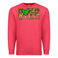 Cardinal love st patrick s heart Premium Sweatshirt - JahusDesignShop