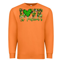 Carrot love st patrick s heart Premium Sweatshirt - JahusDesignShop