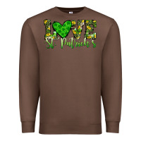 Chestnut love st patrick s heart Premium Sweatshirt - JahusDesignShop